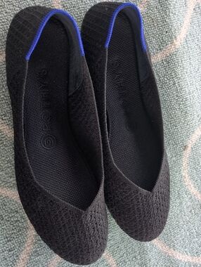 Rothy's -The Daily Flat Black Size 8